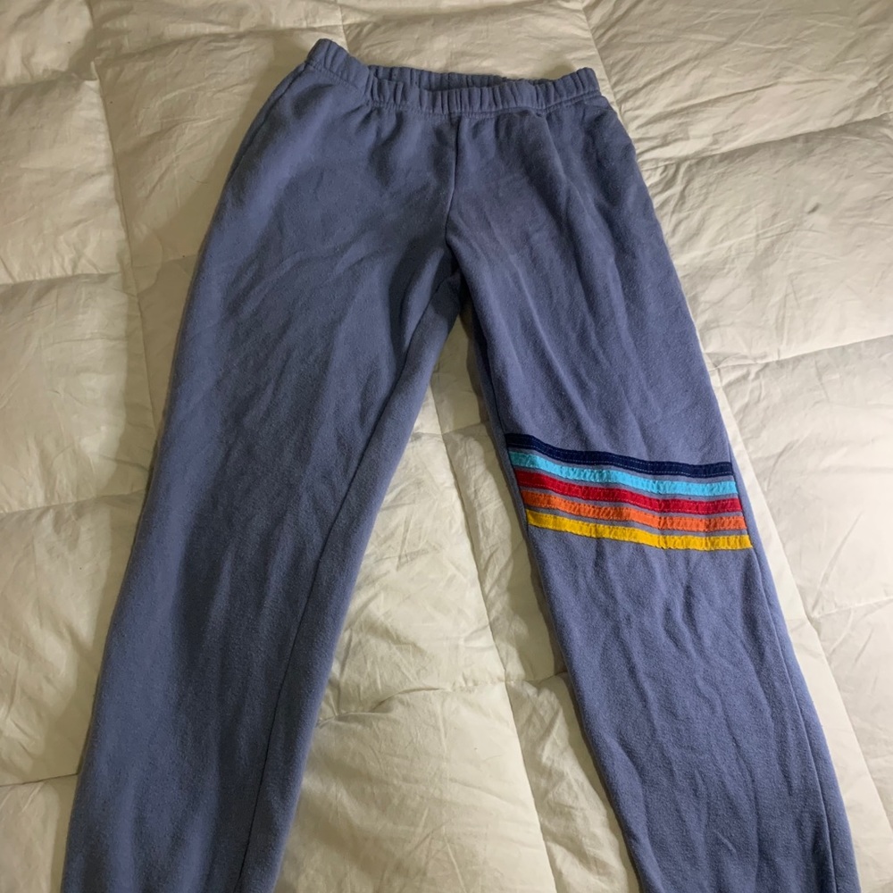Vanilla Star Rainbow Detail Jogger Sweatpants